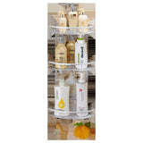 Bathroom Storage Rack, Space Saver Triangle Shelf