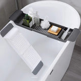 Retractable Bathtub Shelf for Bathroom Storage