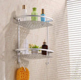 Bathroom Storage Rack, Space Saver Triangle Shelf