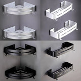 No-Drill Bathroom Storage Rack