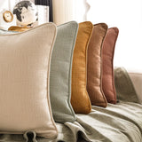 Solid Color Cushion Covers for Sofa and Car (Wholesale)