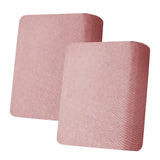 ZNSAYOTX Stretch Individual Cushion Covers Sofa Loveseat Cushion Couch Seat Covers Slipcovers Soft Replacement Unique Pattern Furniture Protector with Elastic Bottom (Rose 2 Pc Cushion Cover)