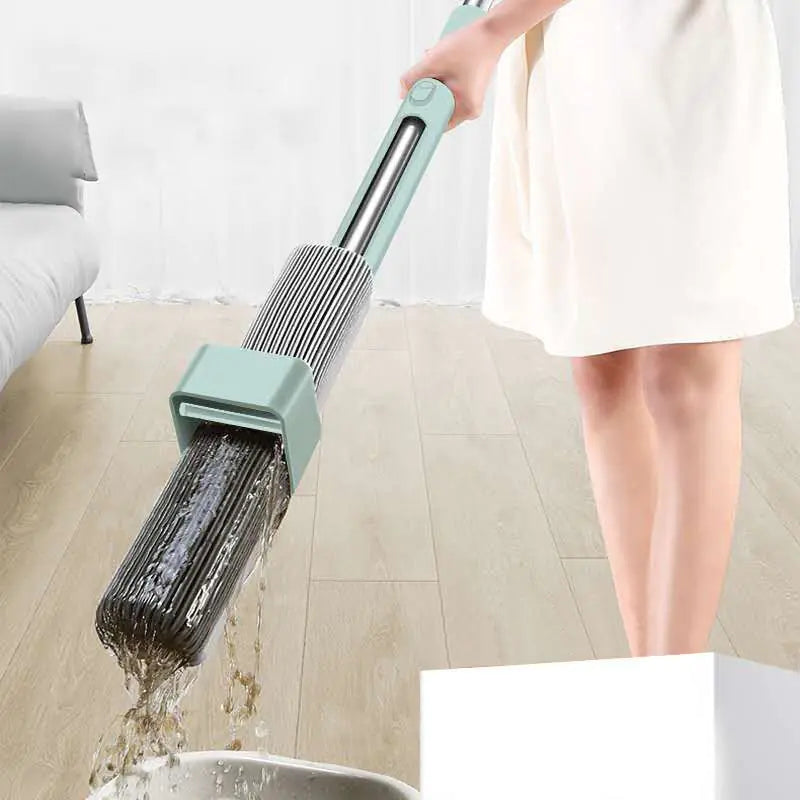 Self-Cleaning Mop with Foam Pad for Home Use